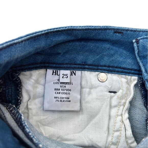 Hudson Collin Flap Skinny Jeans Size 25 - Picture 6 of 8